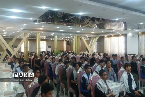 افتتاحیه دوره یاوران ولایت بسیج دانش‌آموزی در کاشمر