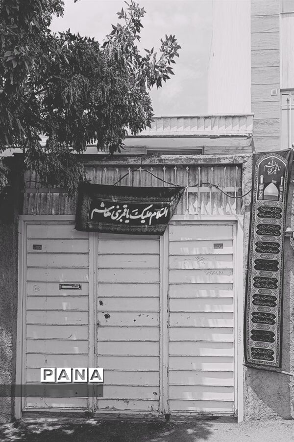 سردرهای سیاه‌پوش کوچه‌های زنجان