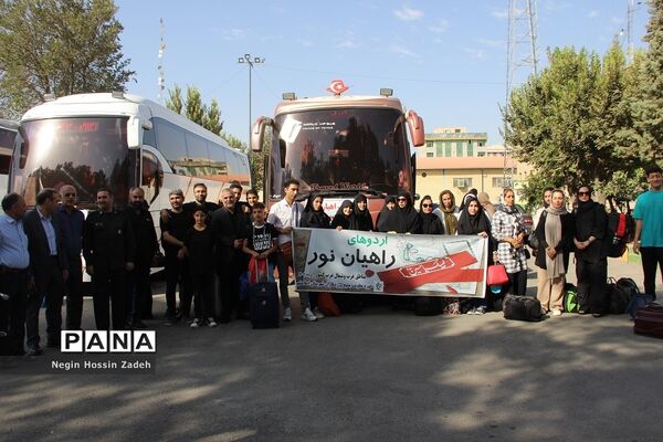 مراسم اعزام اقشار بسیج سپاه سیدالشهدا(ع) اسلامشهر به اردوی راهیان نور