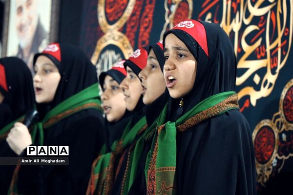 عزاداری فرهنگیان ناحیه ۴مشهد مقدس در دهه دوم محرم