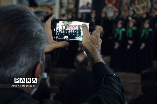 عزاداری فرهنگیان ناحیه ۴مشهد مقدس در دهه دوم محرم