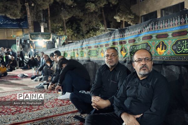 عزاداری فرهنگیان ناحیه ۴مشهد مقدس در دهه دوم محرم