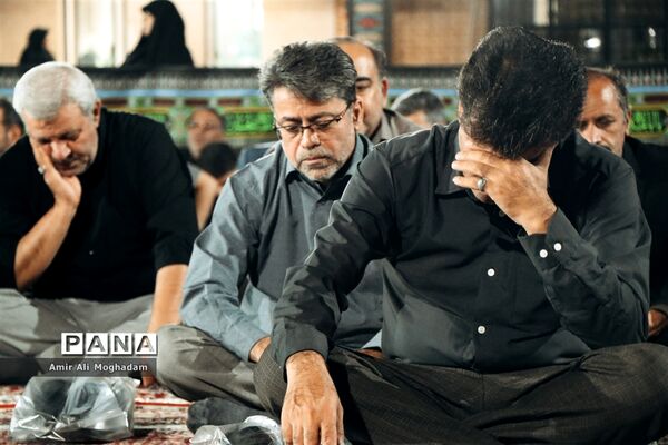 عزاداری فرهنگیان ناحیه ۴مشهد مقدس در دهه دوم محرم