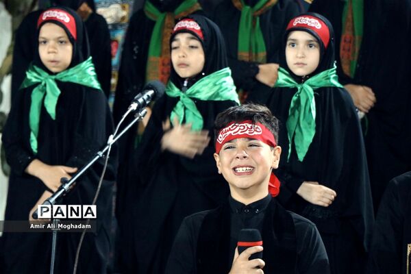 عزاداری فرهنگیان ناحیه ۴مشهد مقدس در دهه دوم محرم