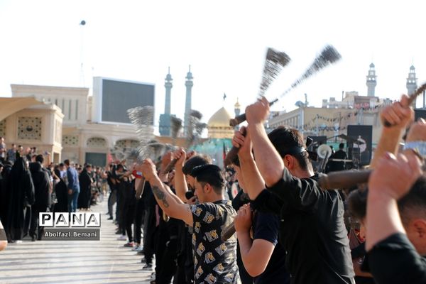 ایستگاه‌های صلواتی و حضور نوجوانان در دسته های عزاداری محرم