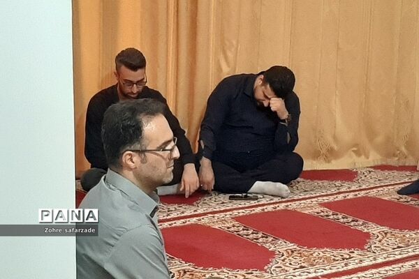 برگزاری مراسم زیارت عاشورا در آموزش و پرورش رودهن