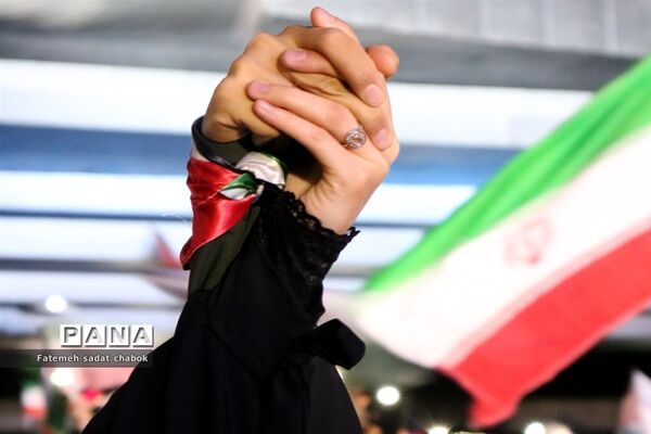 حضور هنرمندان و کنش‌گران نوجوان در حمایت از فلسطین