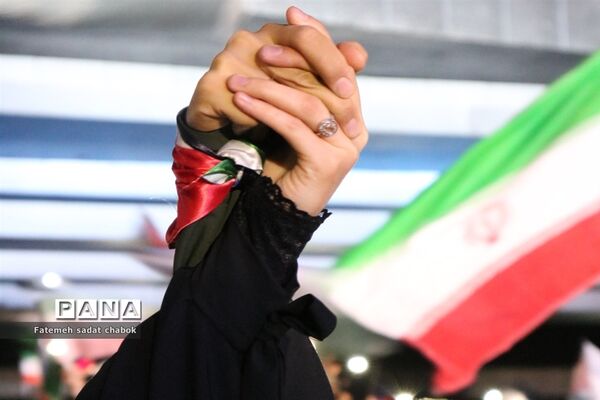 حضور هنرمندان و کنش‌گران نوجوان در حمایت از فلسطین
