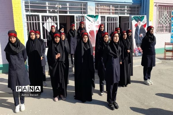 زنگ نوجهان در دبیرستان نمونه دولتی فاطمة الزهرا(س) در شهرستان شیروان