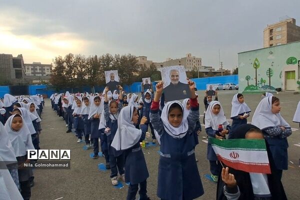 مراسم گرامیداشت روز بسیج دانش‌آموزی در شهریار