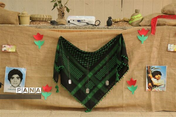 رویداد ملی چفیه‌های بهشتی در مدارس غیردولتی شهرستان امیدیه