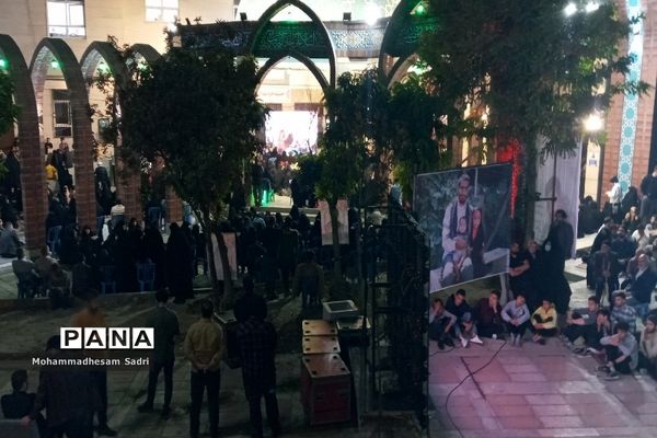 مراسم هشتمین سالگرد شهادت شهید مصطفی صدرزاده در شهریار