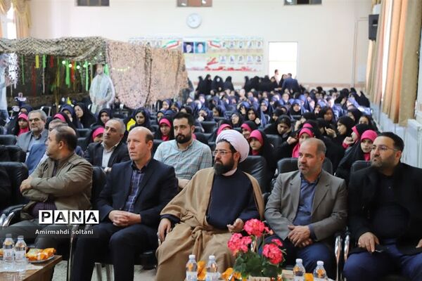 مراسم یادواره شهدا در مدرسه دخترانه شاهد نورالزهرا اداره آموزش و پرورش ناحیه سه تبریز