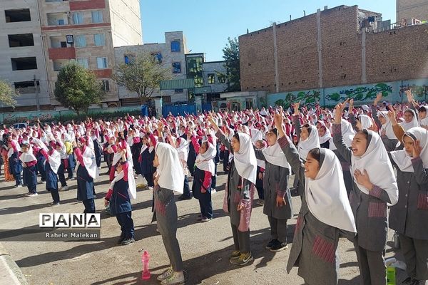 آیین افتتاحیه اتاق بازی و یادگیری در دبستان سعدی در صباشهر شهریار