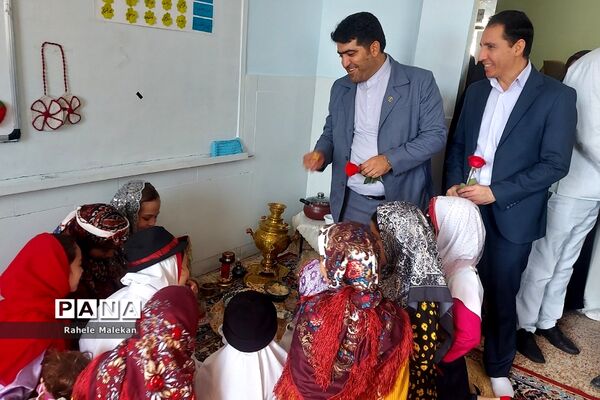 آیین افتتاحیه اتاق بازی و یادگیری در دبستان سعدی در صباشهر شهریار