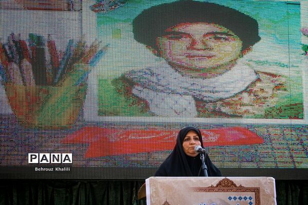 آیین افتتاحیه اردوهای راهیان‌نور دانش‌آموزی