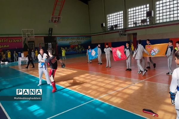 افتتاحیه مسابقات ورزشی درون مدرسه ای دبستان پسرانه علوی منطقه ۱۳