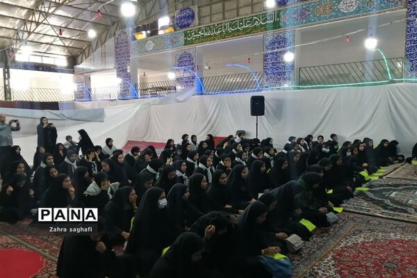 اعزام دانش‌آموزان دختر هرات و مروست به اردوی راهیان نور جنوب