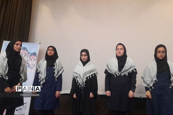 یادواره شهدای دانش‌آموز در طارم