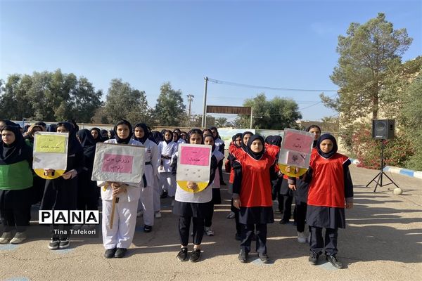 المپیاد ورزشی دورن‌مدرسه ای آموزشگاه شاهد فردوس بافق