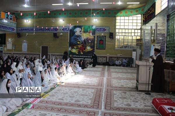 آیین افتتاح طرح نورچشم در شهرستان بهارستان