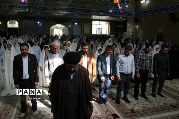 آیین افتتاح طرح نورچشم در شهرستان بهارستان