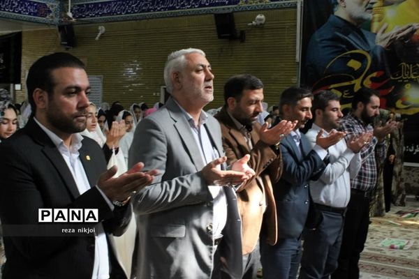 آیین افتتاح طرح نورچشم در شهرستان بهارستان