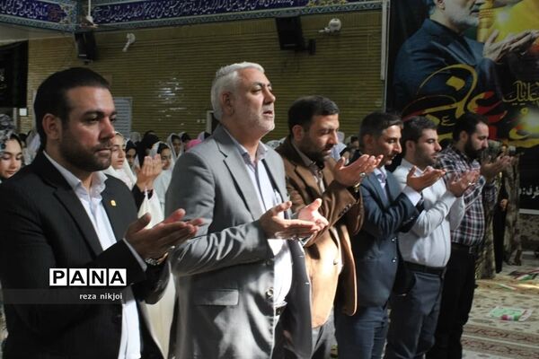 آیین افتتاح طرح نورچشم در شهرستان بهارستان