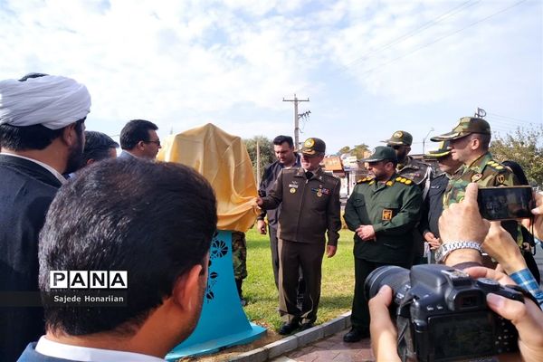 افتتاحیه میدان شهدای ارتش جمهوری اسلامی ایران در شهرستان کاشمر