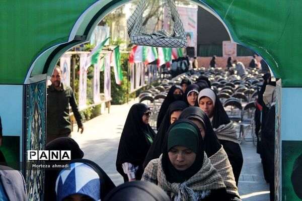 بزرگداشت روز سازمان بسیج دانش‌آموزی و افتتاحیه اردوهای راهیان‌نور