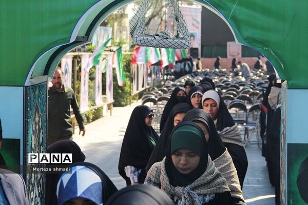 بزرگداشت روز سازمان بسیج دانش‌آموزی و افتتاحیه اردوهای راهیان‌نور