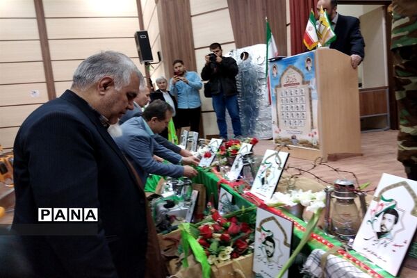 مراسم یادواره شهدای دانش‌آموز استان زنجان
