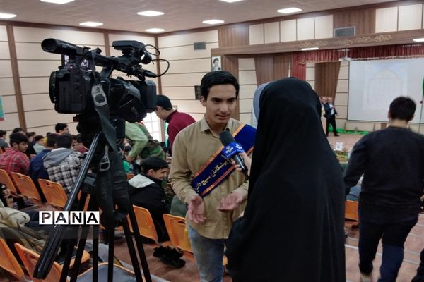 مراسم یادواره شهدای دانش‌آموز استان زنجان