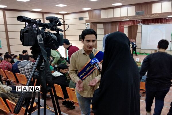 مراسم یادواره شهدای دانش‌آموز استان زنجان