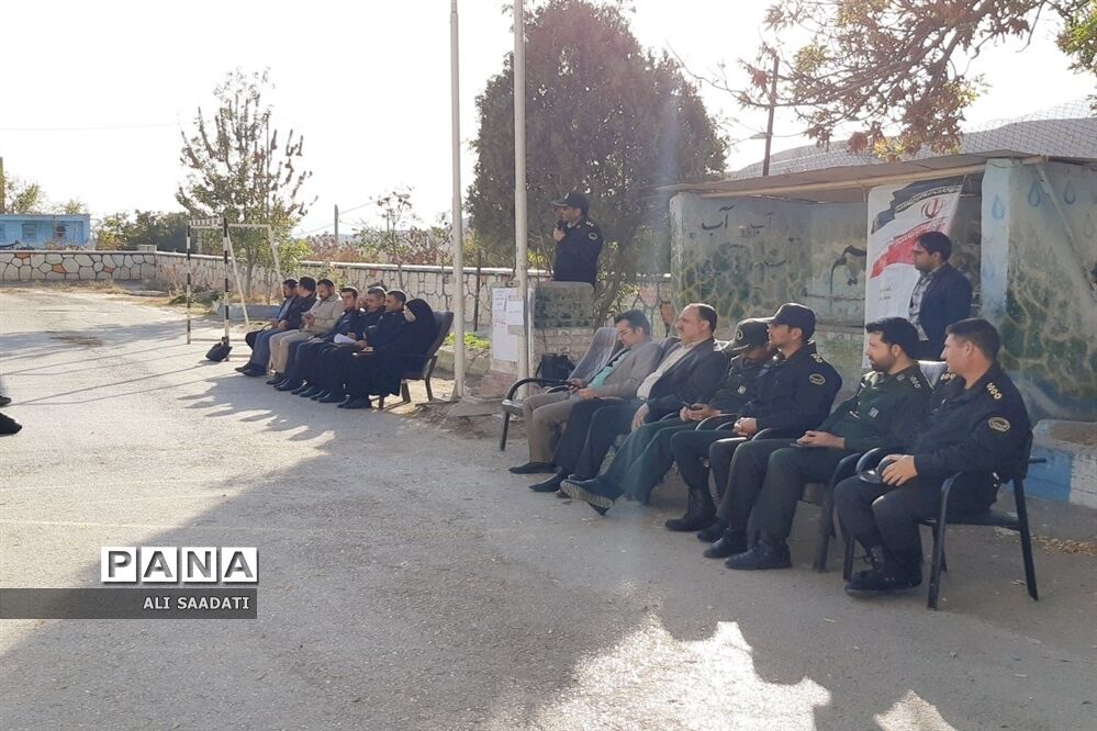 نواختن زنگ پدافند غیر‌عامل در شهرستان کلات