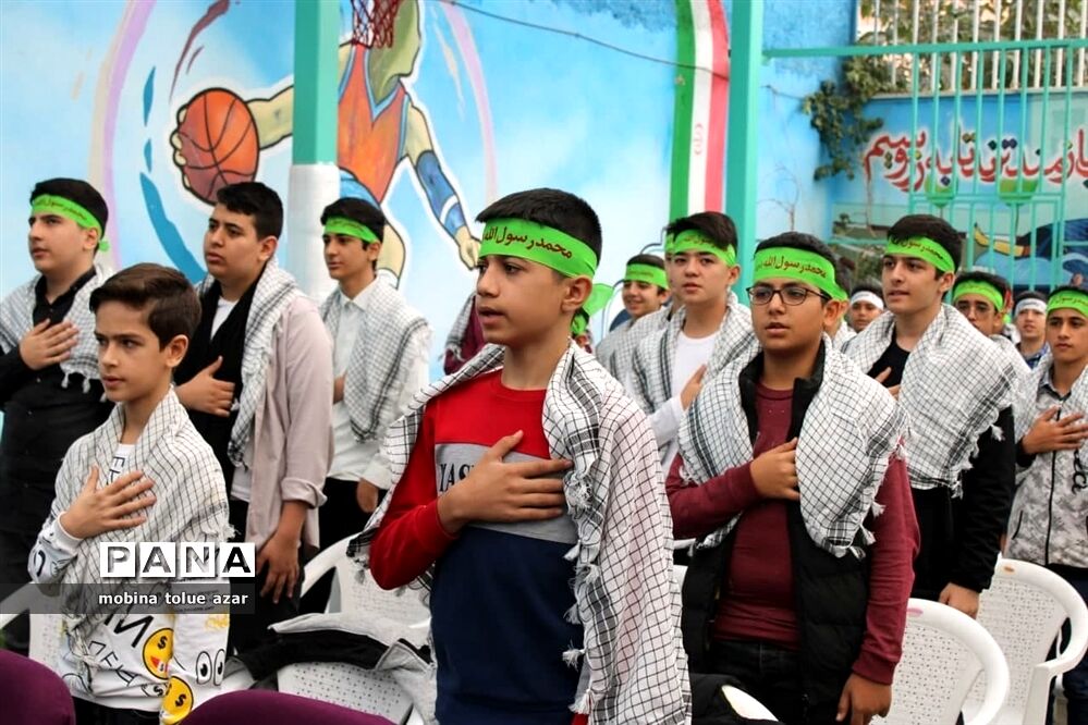 رویداد چفیه های بهشتی در ناحیه یک بهارستان