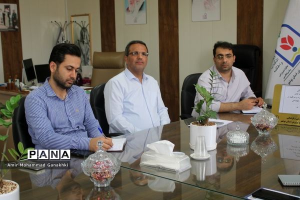 جلسه هماهنگی طرح ها و برنامه های اداره امور تربیتی و  مشاوره  اداره کل آموزش و پرورش استان بوشهر