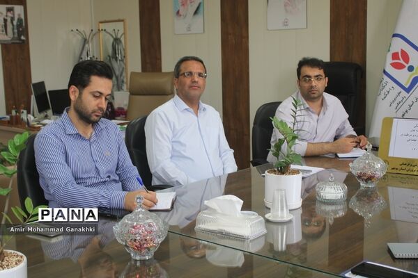 جلسه هماهنگی طرح ها و برنامه های اداره امور تربیتی و  مشاوره  اداره کل آموزش و پرورش استان بوشهر