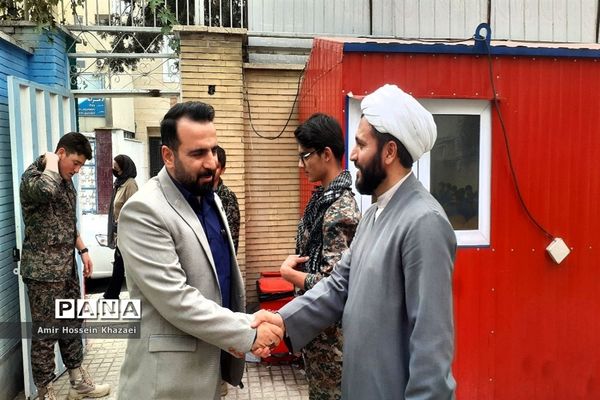 رویداد ملی چفیه‌های بهشتی در دبیرستان راه روشن ملارد