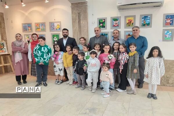 نمایشگاه نقاشان کوچک درشهرستان اسلامشهر