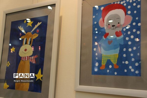 نمایشگاه نقاشان کوچک درشهرستان اسلامشهر