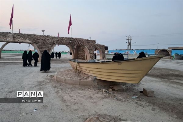 حال و هوای سفیران نور منطقه ۱۳ در راهیان نور جنوب