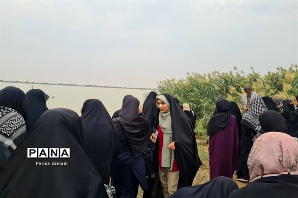 حال و هوای سفیران نور منطقه ۱۳ در راهیان نور جنوب