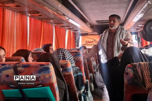 حال و هوای سفیران نور منطقه ۱۳ در راهیان نور جنوب