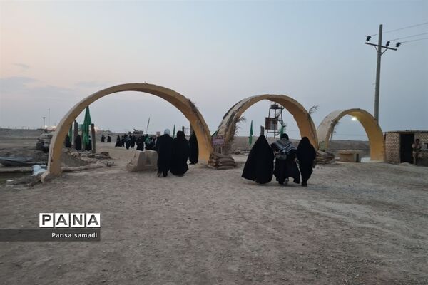 حال و هوای سفیران نور منطقه ۱۳ در راهیان نور جنوب