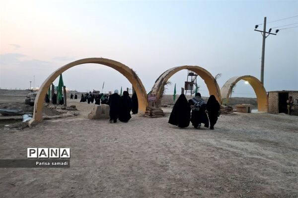 حال و هوای سفیران نور منطقه ۱۳ در راهیان نور جنوب
