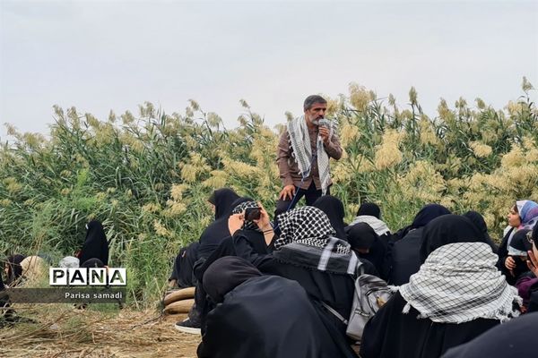 حال و هوای سفیران نور منطقه ۱۳ در راهیان نور جنوب