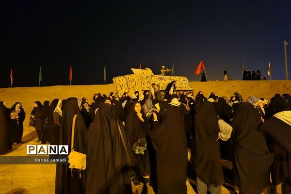 حال و هوای سفیران نور منطقه ۱۳ در راهیان نور جنوب