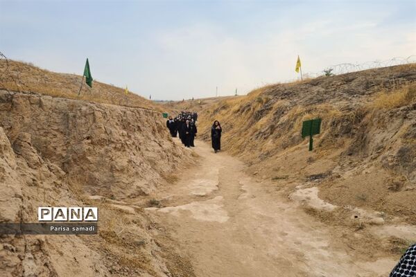 حال و هوای سفیران نور منطقه ۱۳ در راهیان نور جنوب