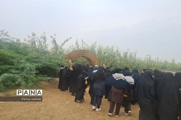 حال و هوای سفیران نور منطقه ۱۳ در راهیان نور جنوب
